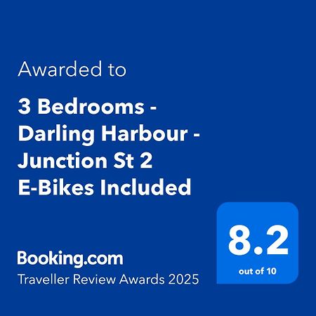 3 Bedrooms - Darling Harbour - Junction St Sydney Kültér fotó