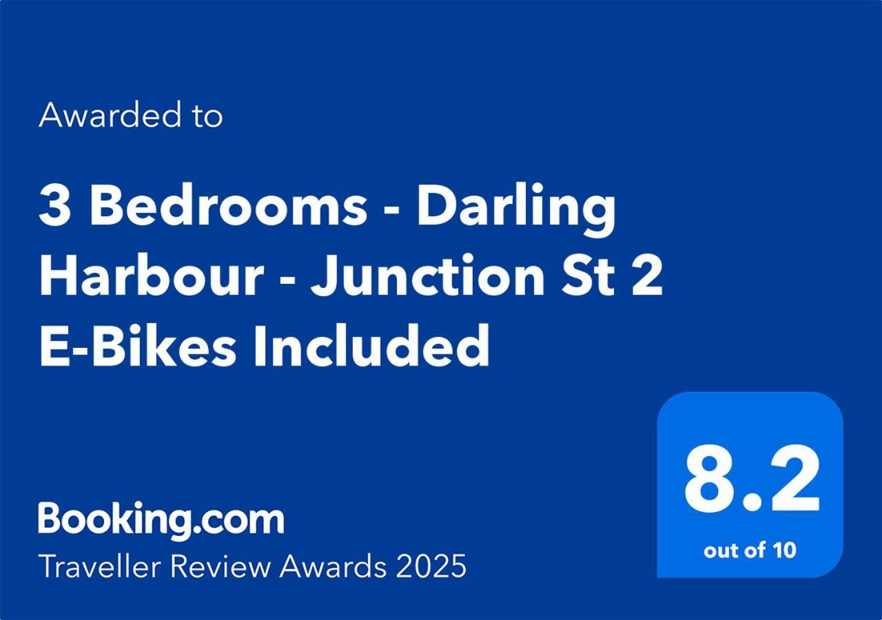 3 Bedrooms - Darling Harbour - Junction St Sydney Kültér fotó