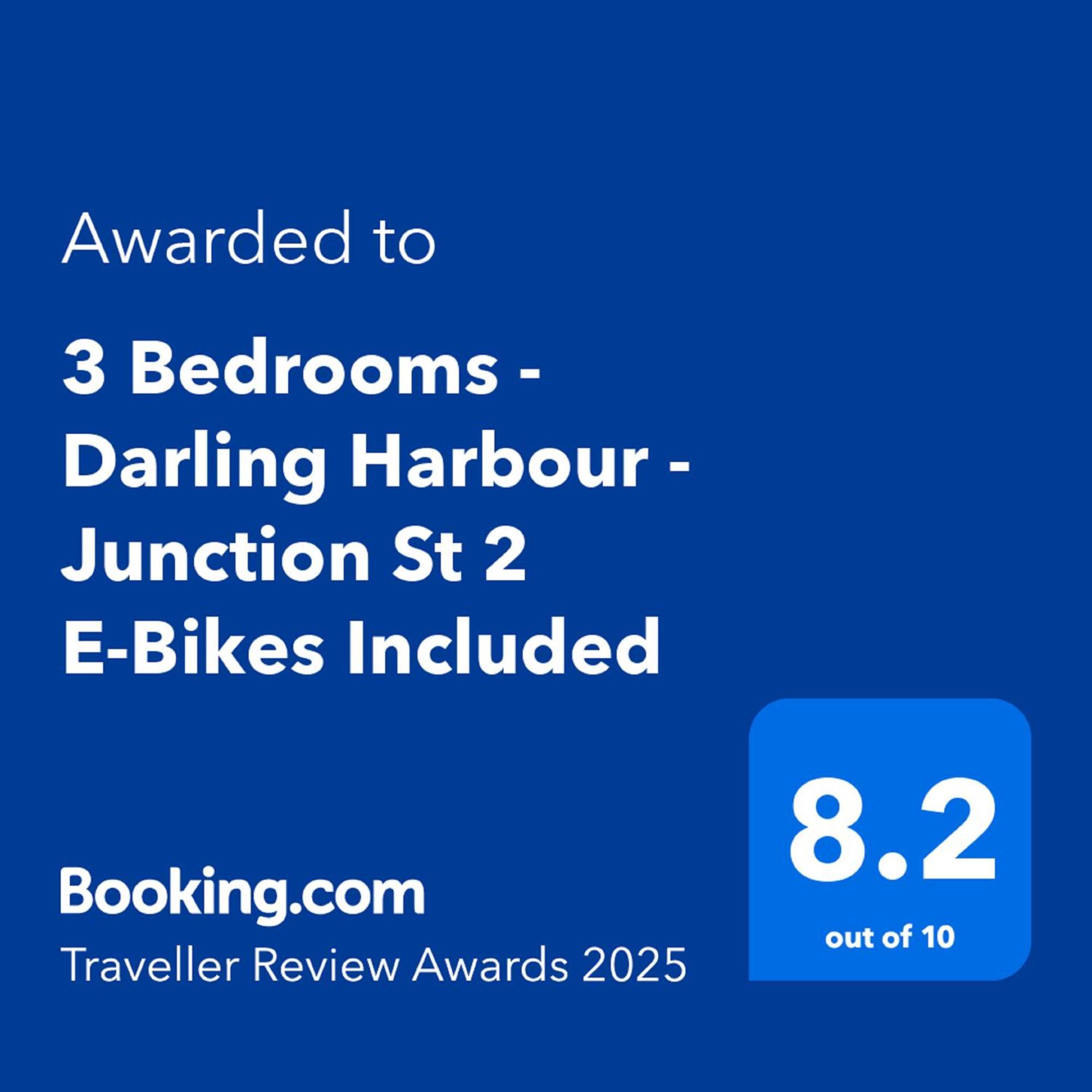 3 Bedrooms - Darling Harbour - Junction St Sydney Kültér fotó